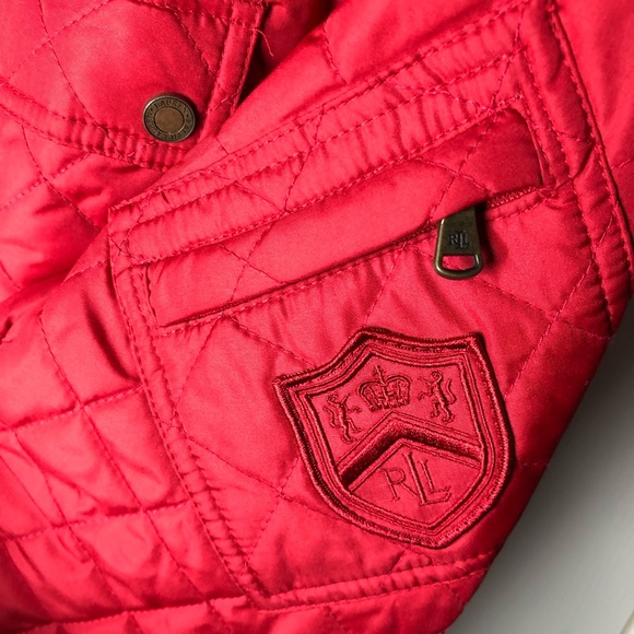 Ralph Lauren Lightweight Quilted jacket w/belt - Picture 5 of 5